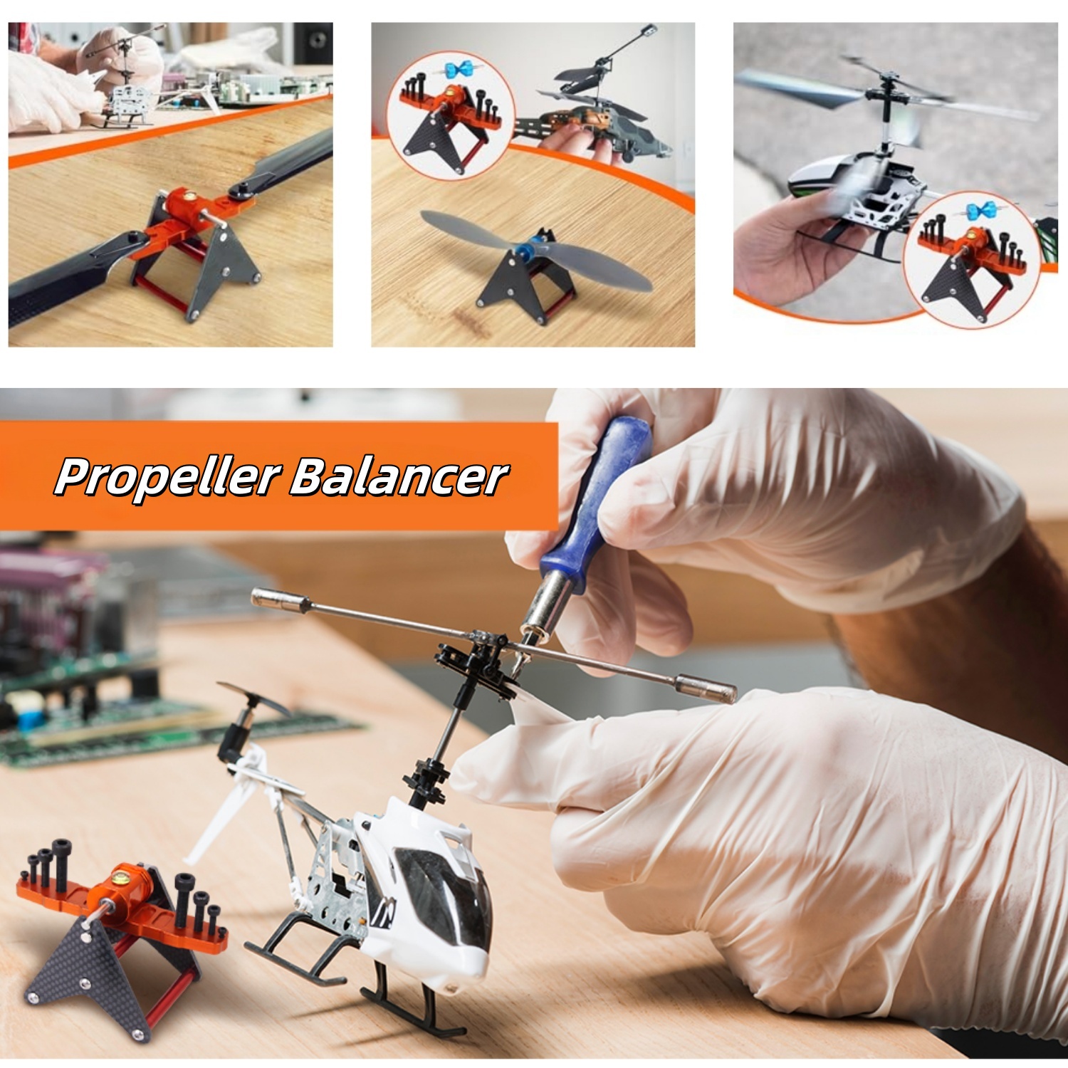 RC Helicopter Blade Propeller  – Propeller Balancer Tool recenzja i cena